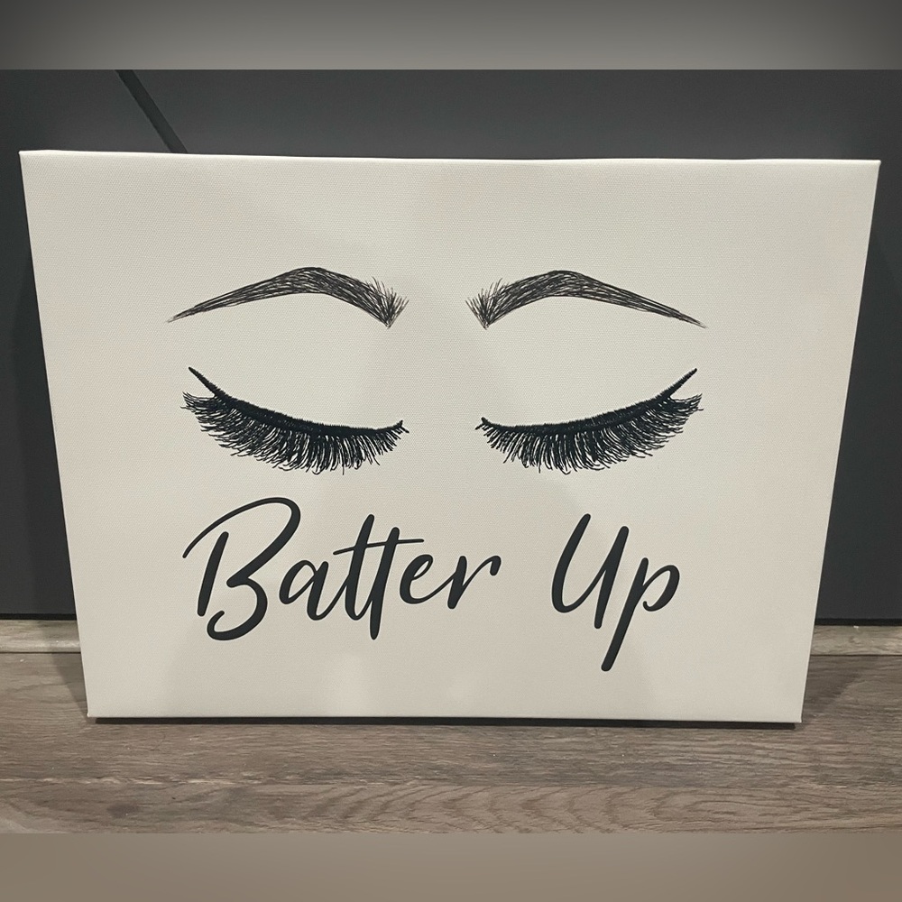 Batter Up Eyelash Art Print